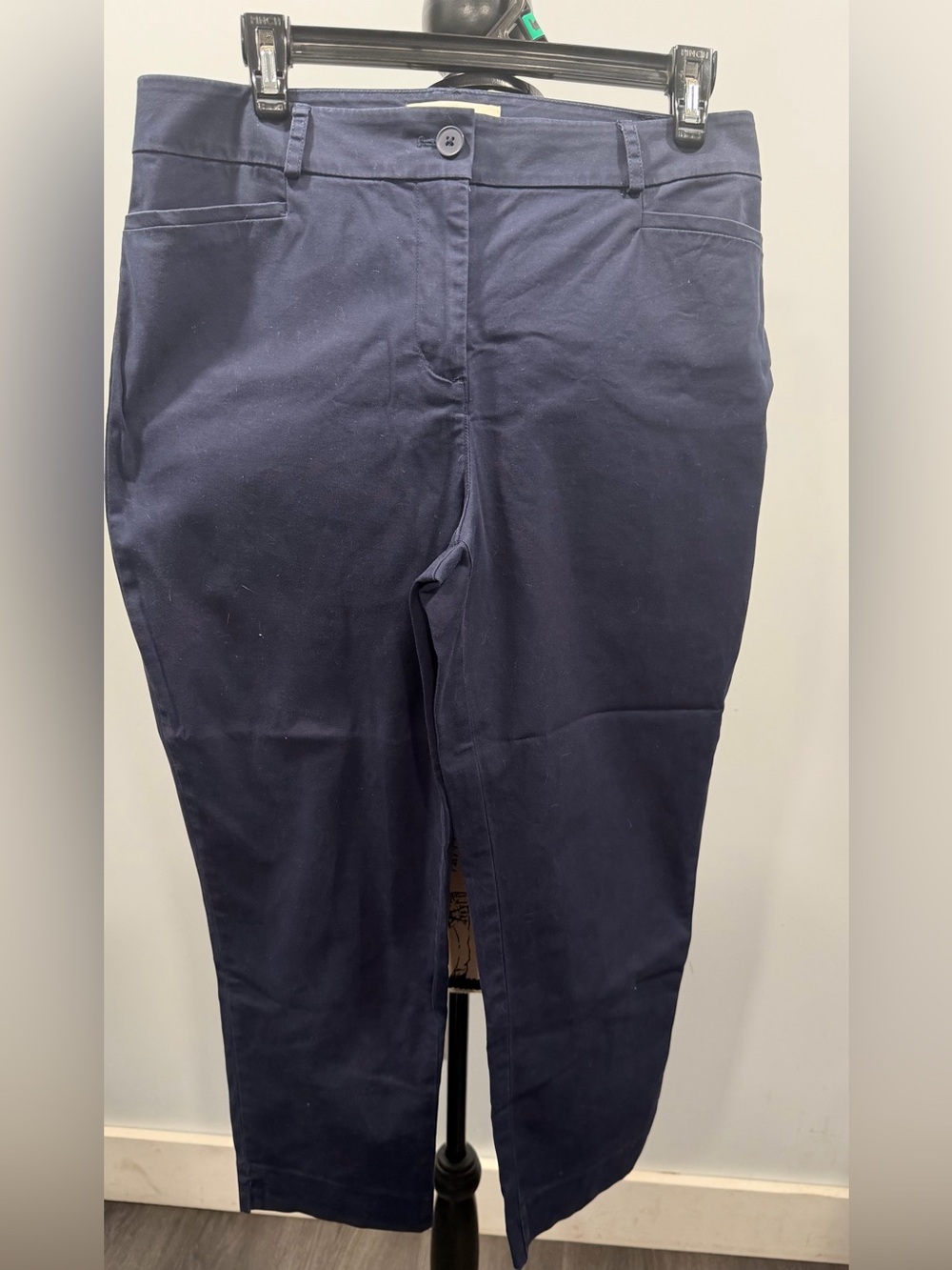 Women’s Navy Chino Pants